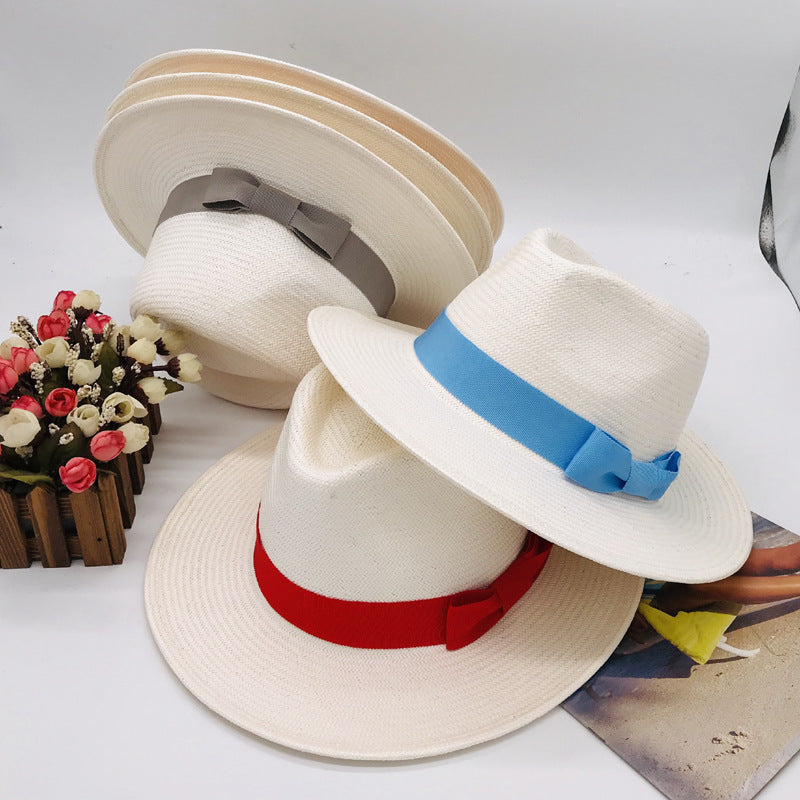 Fine Straw Multicolor Summer Panama Hat