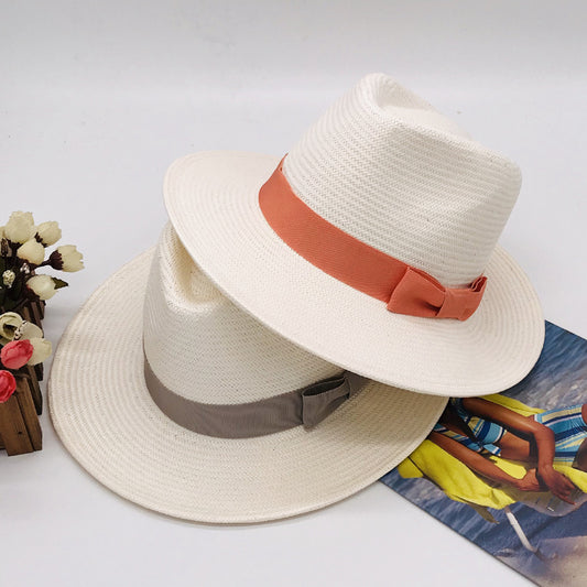 Fine Straw Multicolor Summer Panama Hat