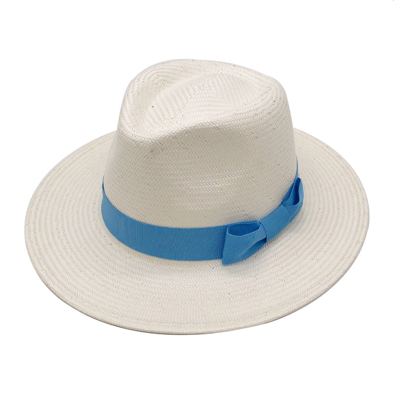Fine Straw Multicolor Summer Panama Hat