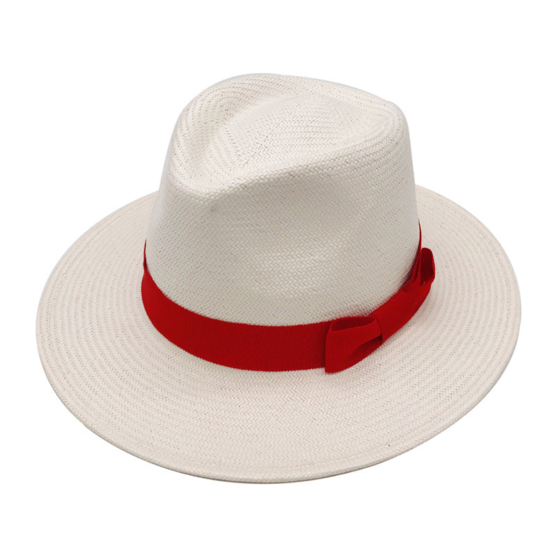 Fine Straw Multicolor Summer Panama Hat