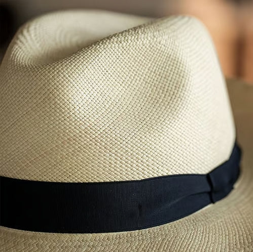 Can Be Rolls Up For Packing -Panama Hat-Safari