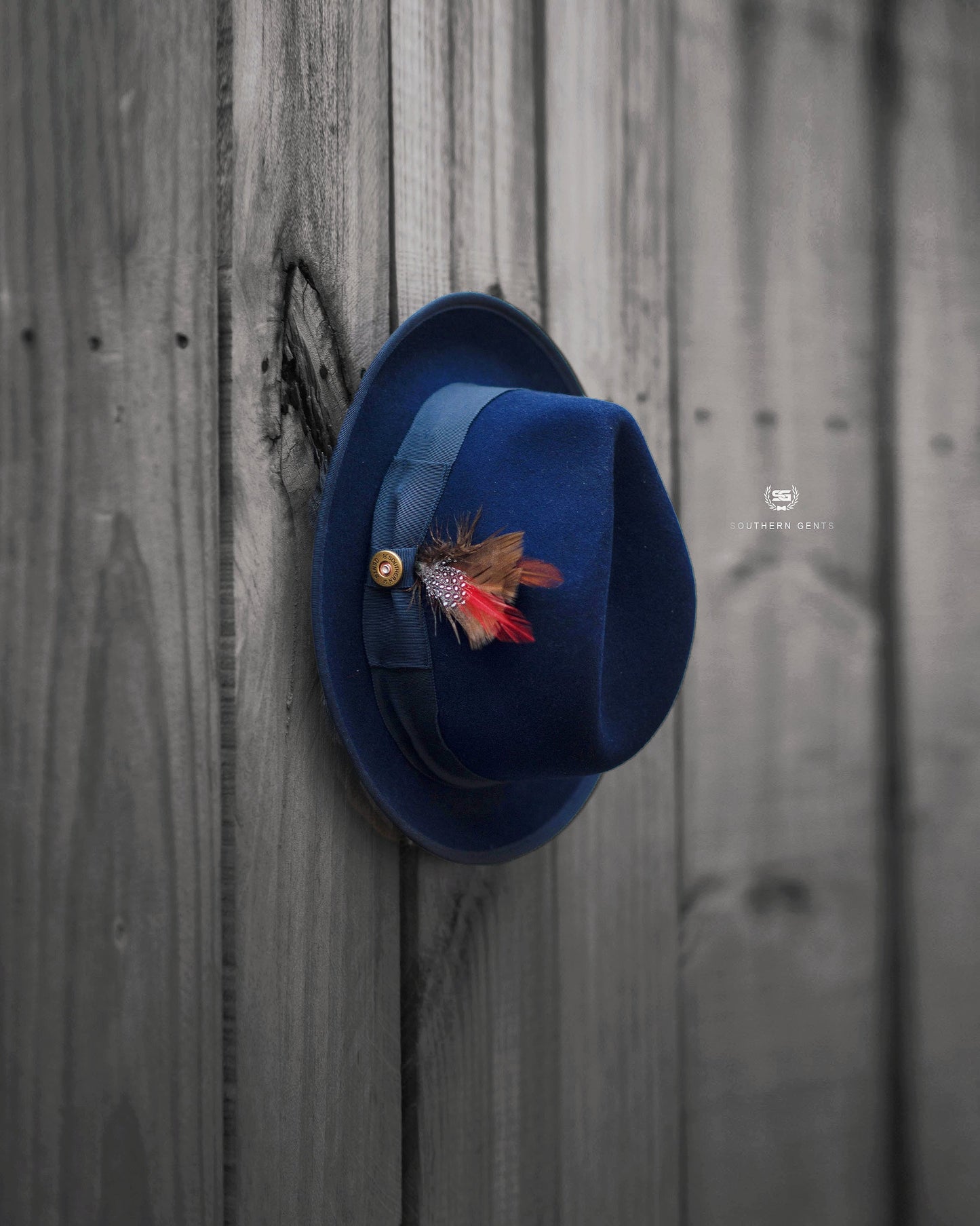Trilby Fedora Hat – Navy