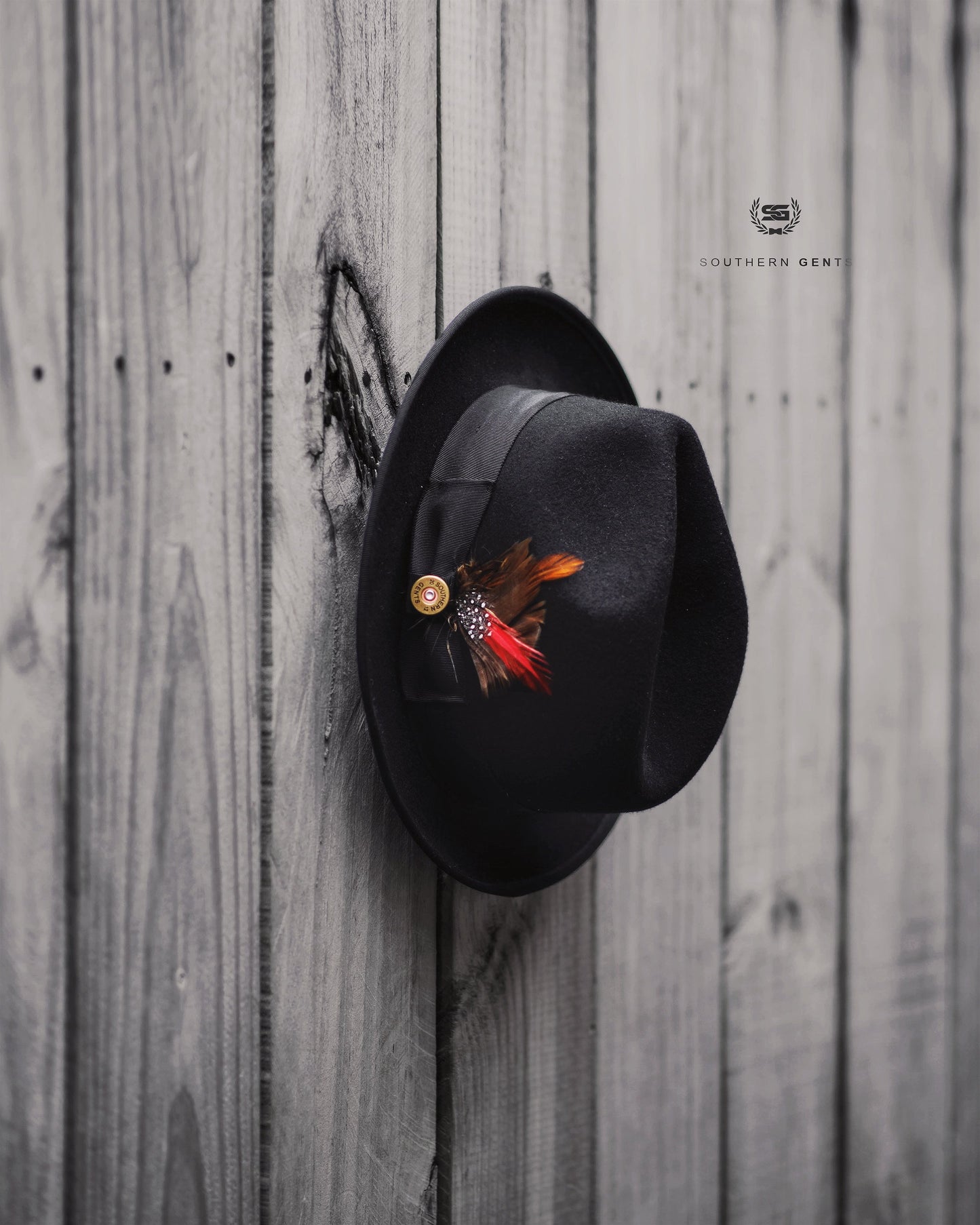 Trilby Fedora Hat – Black