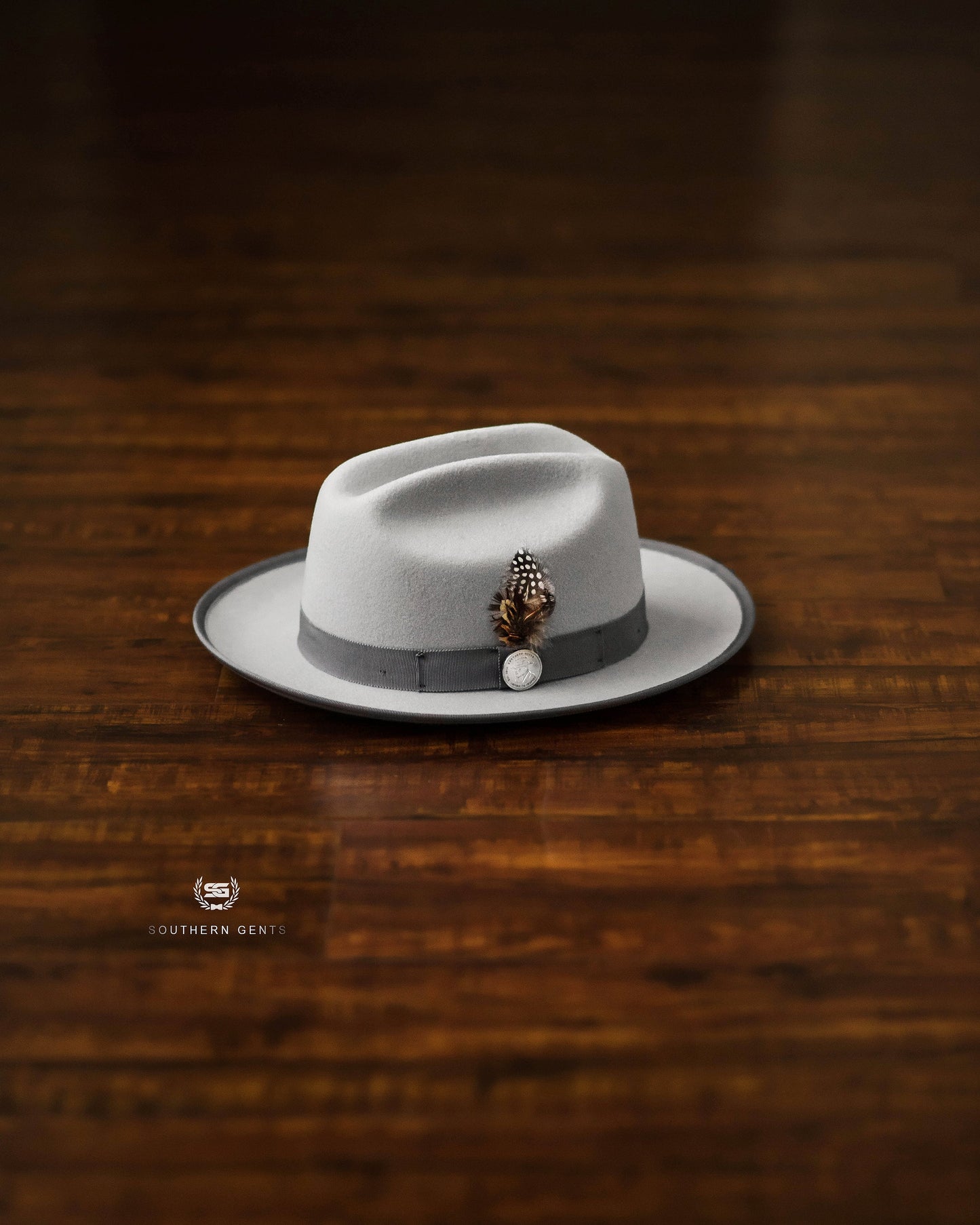 Miller Ranch Fedora Hat - Platinum