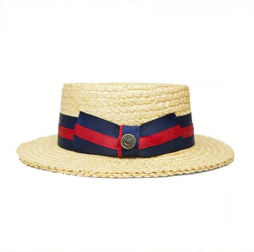 Boater Straw Boater Hat