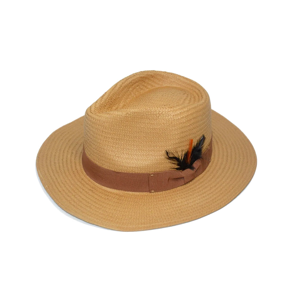 High-grade Feathers Straw Hat