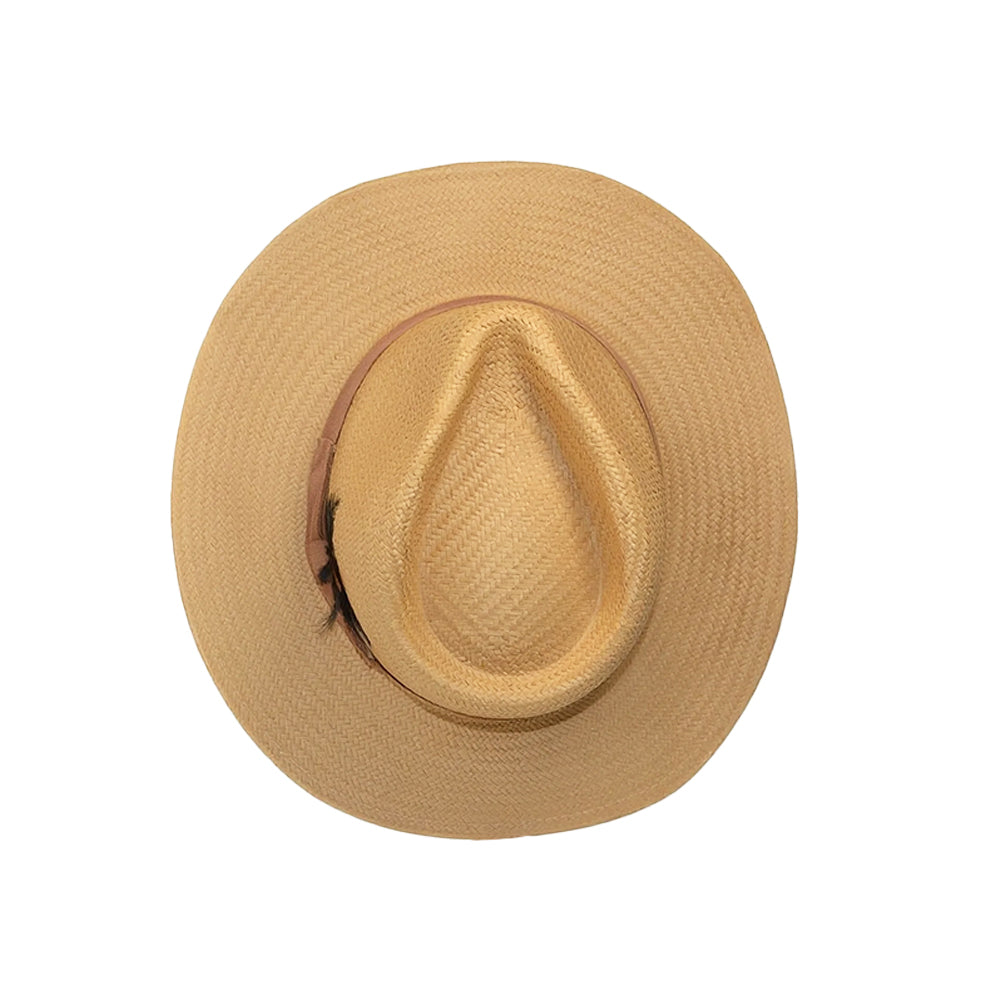 High-grade Feathers Straw Hat