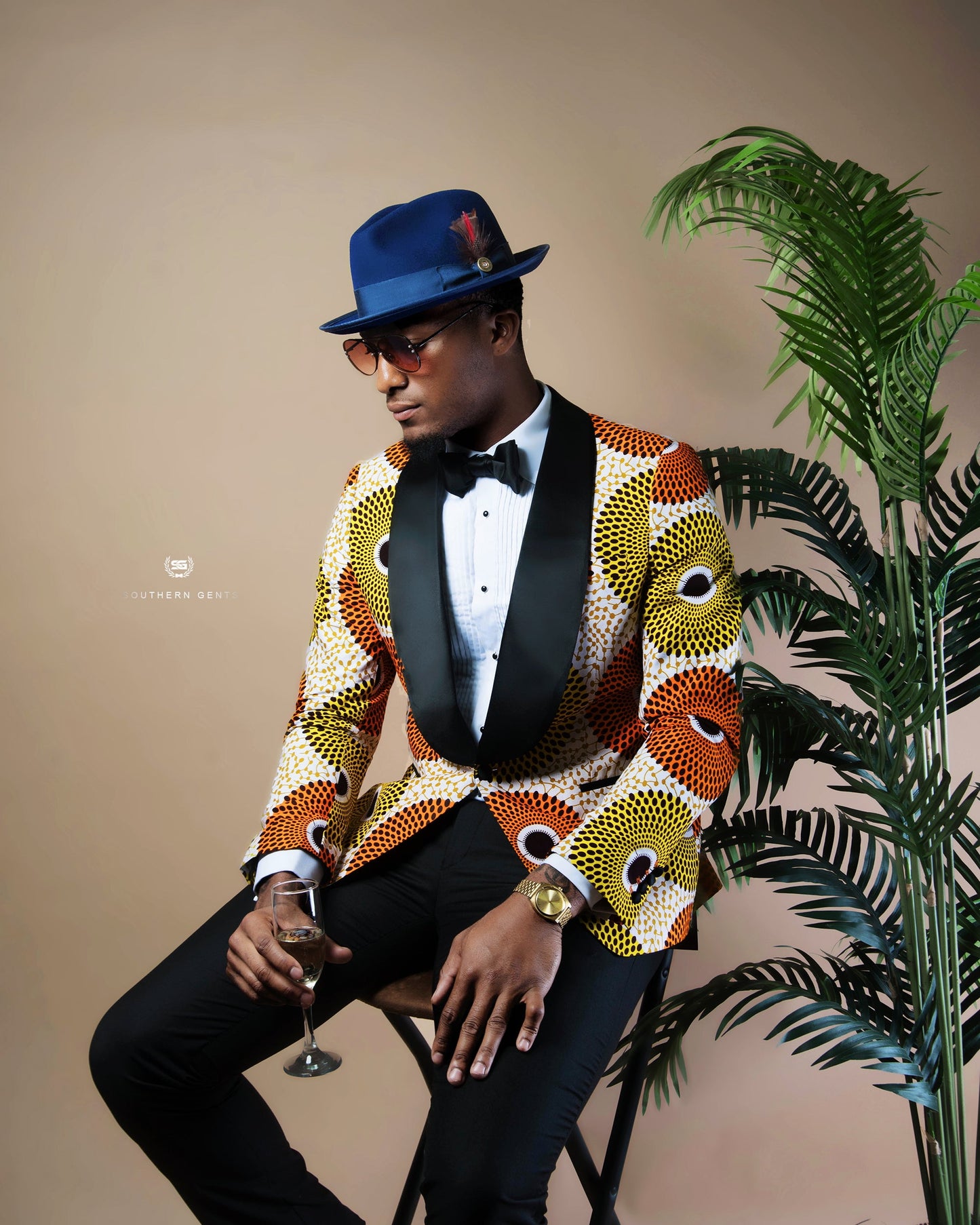 Trilby Fedora Hat – Navy