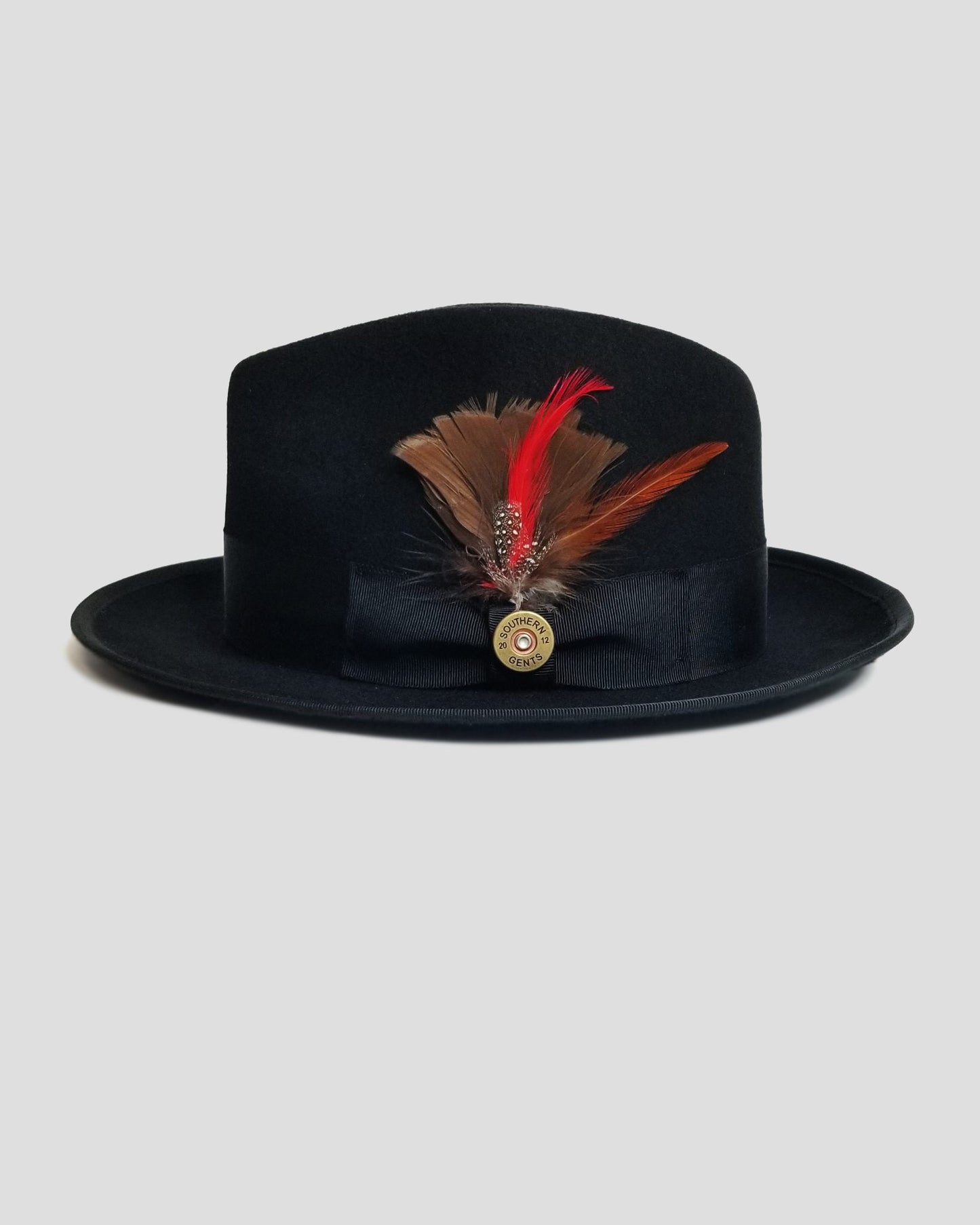 Trilby Fedora Hat – Black