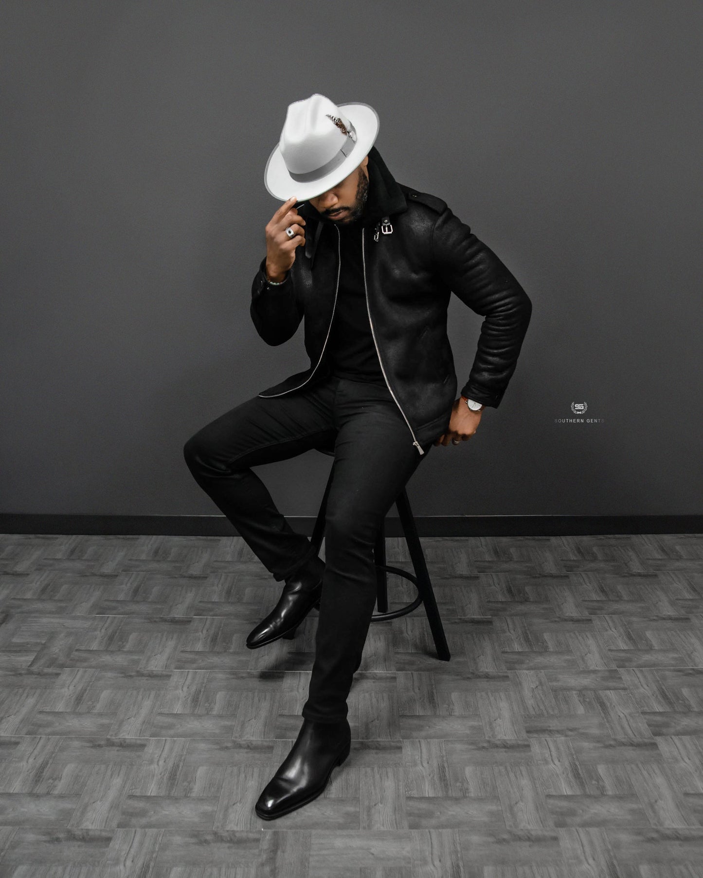 Miller Ranch Fedora Hat - Platinum