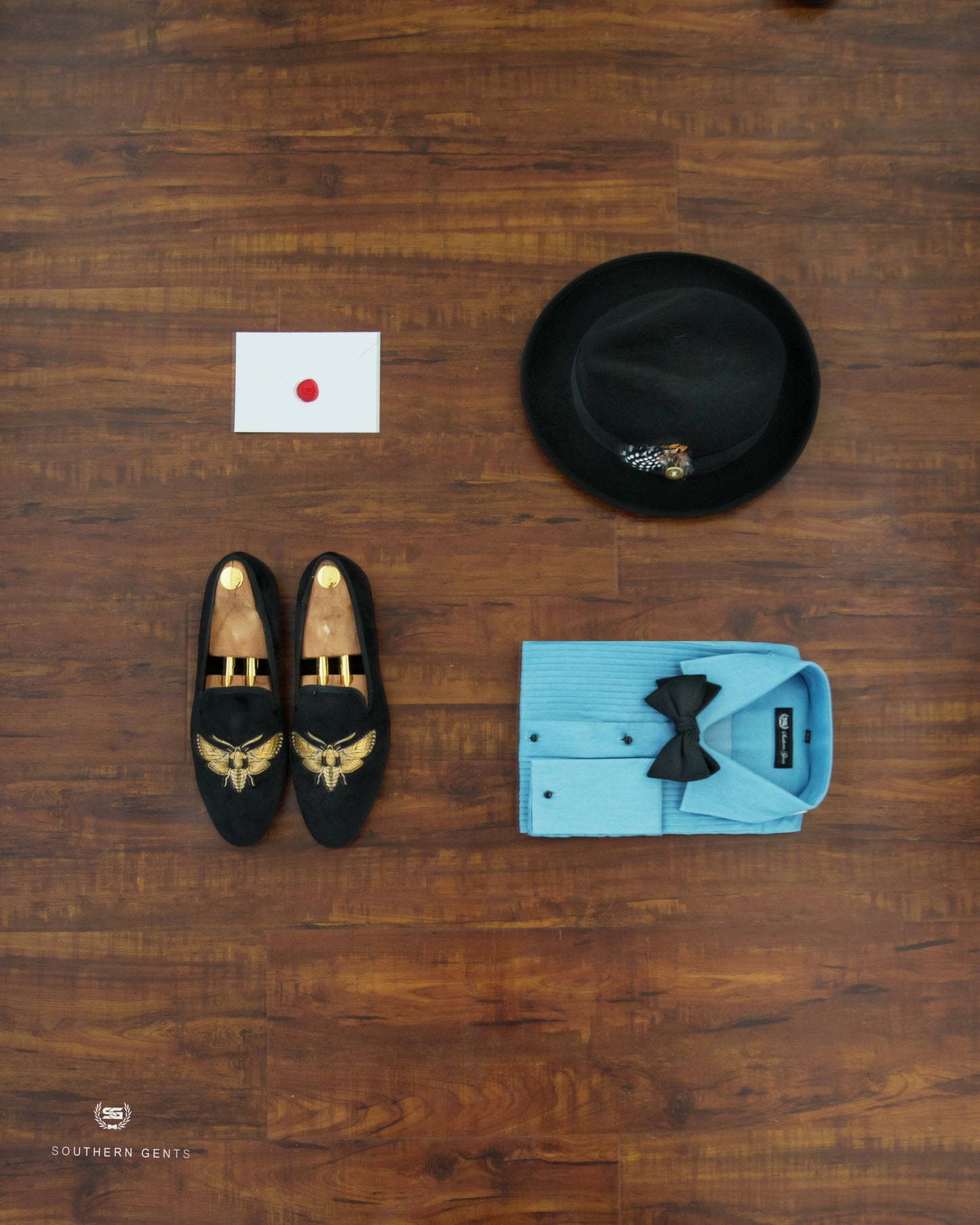 Trilby Fedora Hat – Black