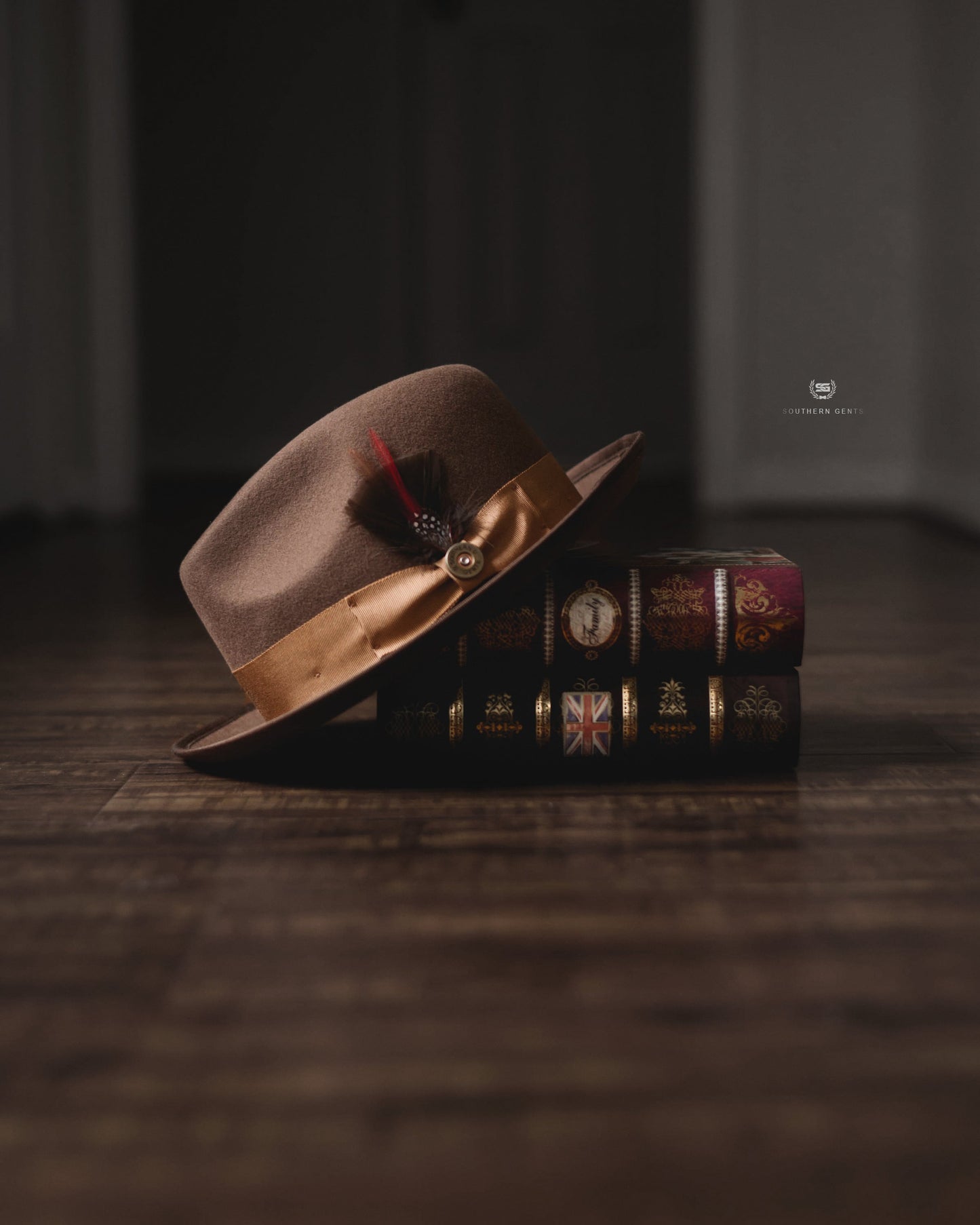Trilby Fedora Hat – Brown