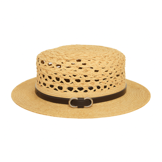 Hollow Hand-woven High-end Straw Hat