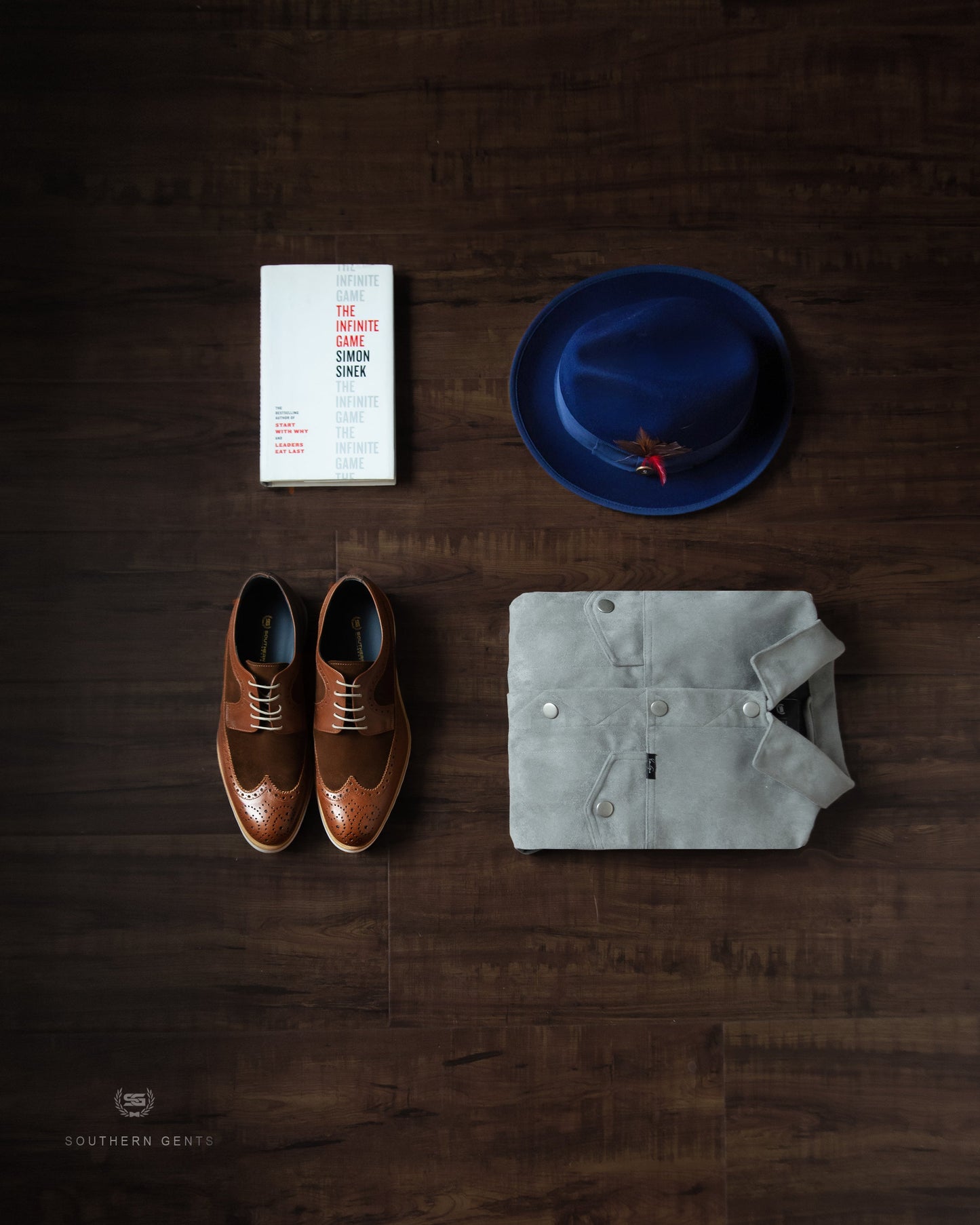 Trilby Fedora Hat – Navy