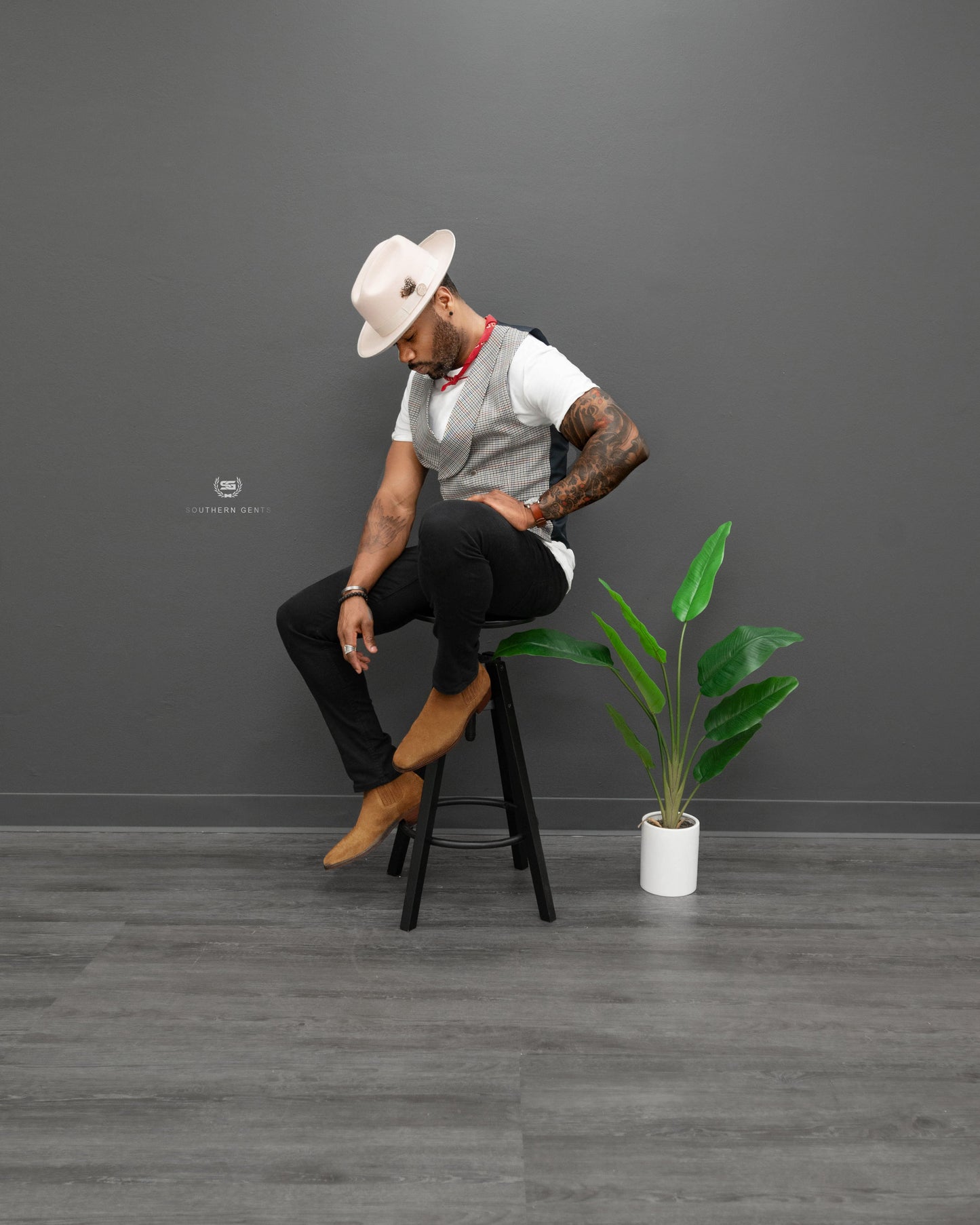 Miller Ranch Fedora Hat - Tusk