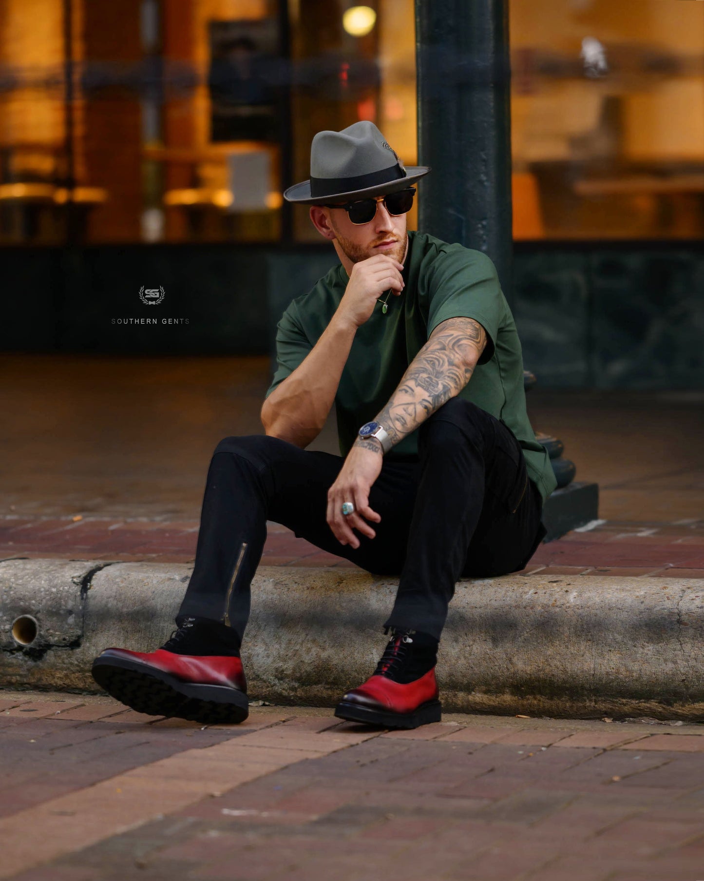 Trilby Fedora Hat – Grey