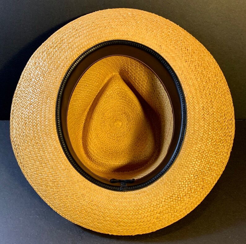 Panama Brown/Tan Hat New Straw Custom Made Fedora