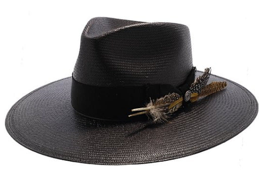 Fine Hand-woven High-end Feather Straw Hat