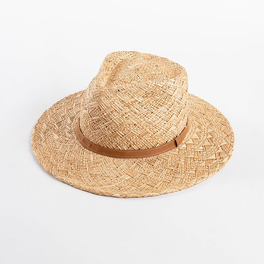 Fashionable Hand-woven Wide Brim Straw Hat