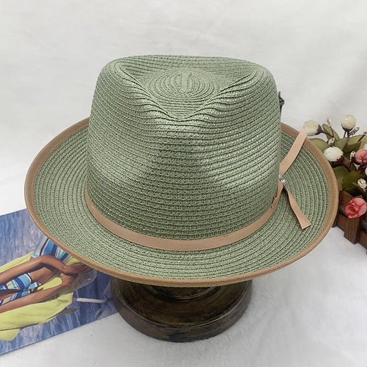Curled Bow Custom Straw Hat