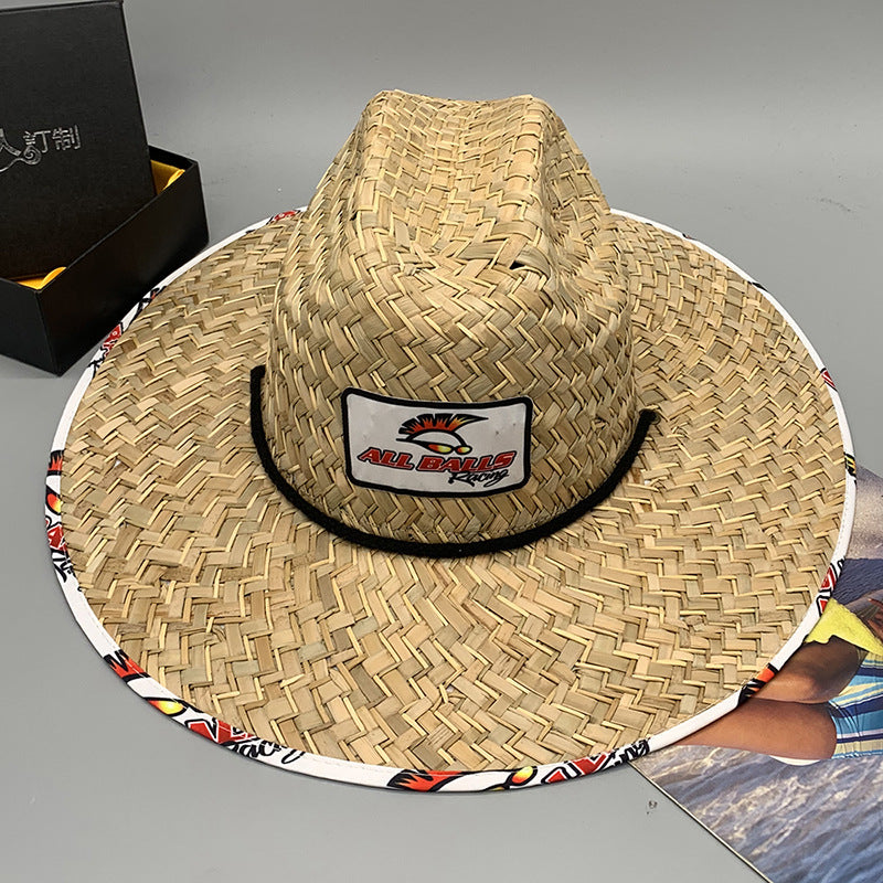 Hollow Grass Patch Straw Hat