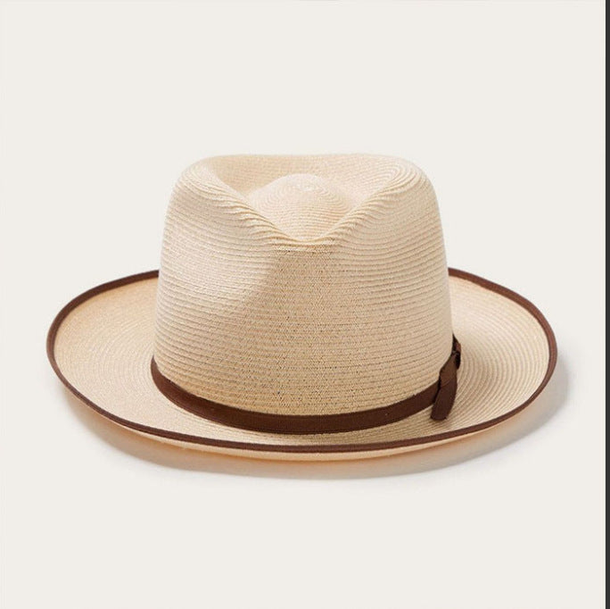 Curled Bow Custom Straw Hat