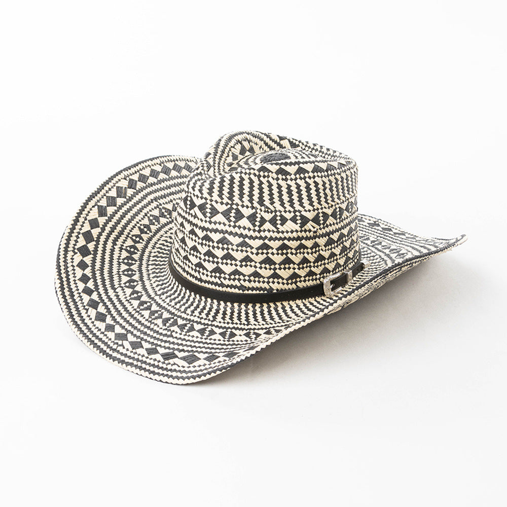 Hand-woven Bohemian Straw Hat