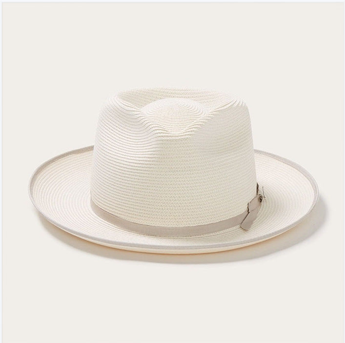 Curled Bow Custom Straw Hat