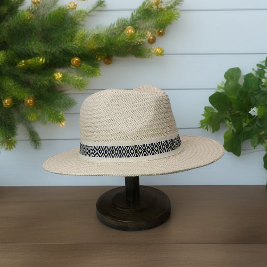 Hand-Woven Fine Paper Straw Hat