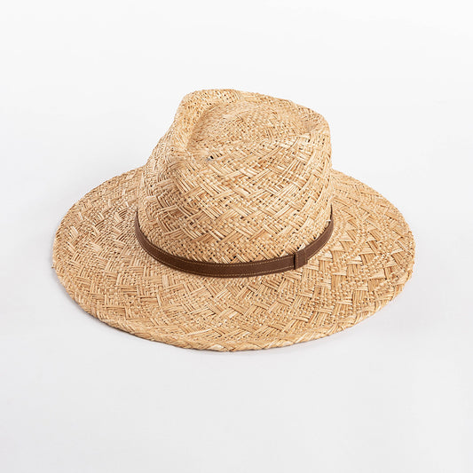 Fashionable Hand-woven Wide Brim Straw Hat