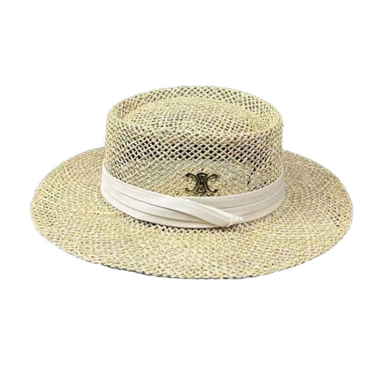 Arc de Triomphe Hand-woven Wide-brimmed Straw Hat