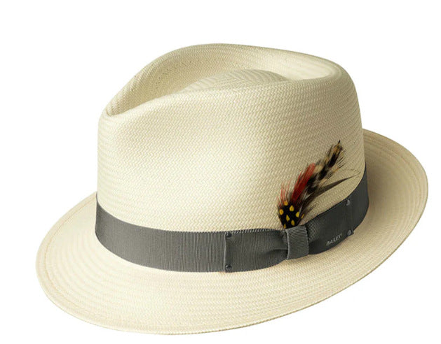Fine Hand-woven High-end Feather Straw Hat