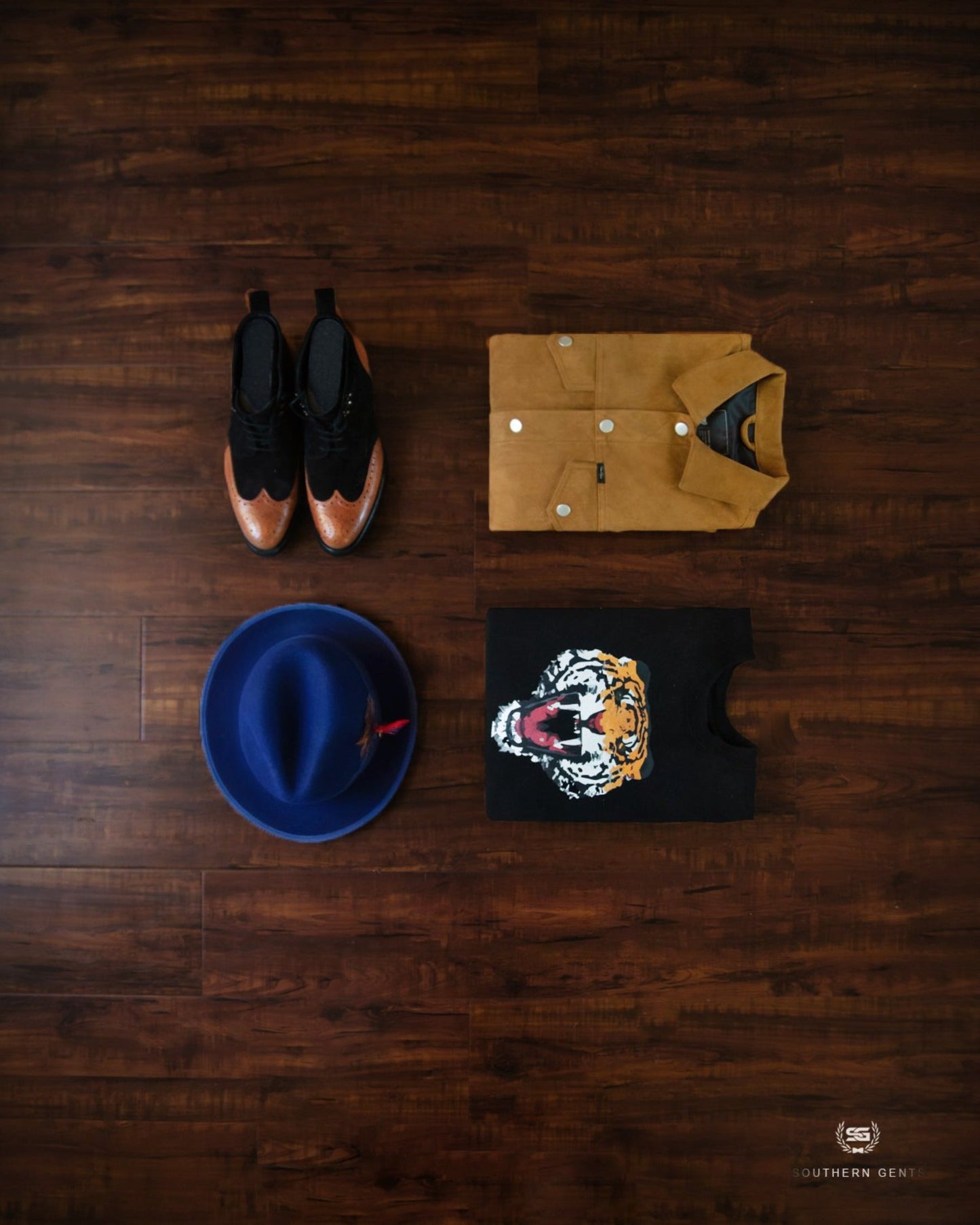 Trilby Fedora Hat – Navy