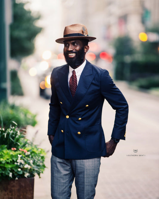 Straw Trilby Fedora Hat – Coffee