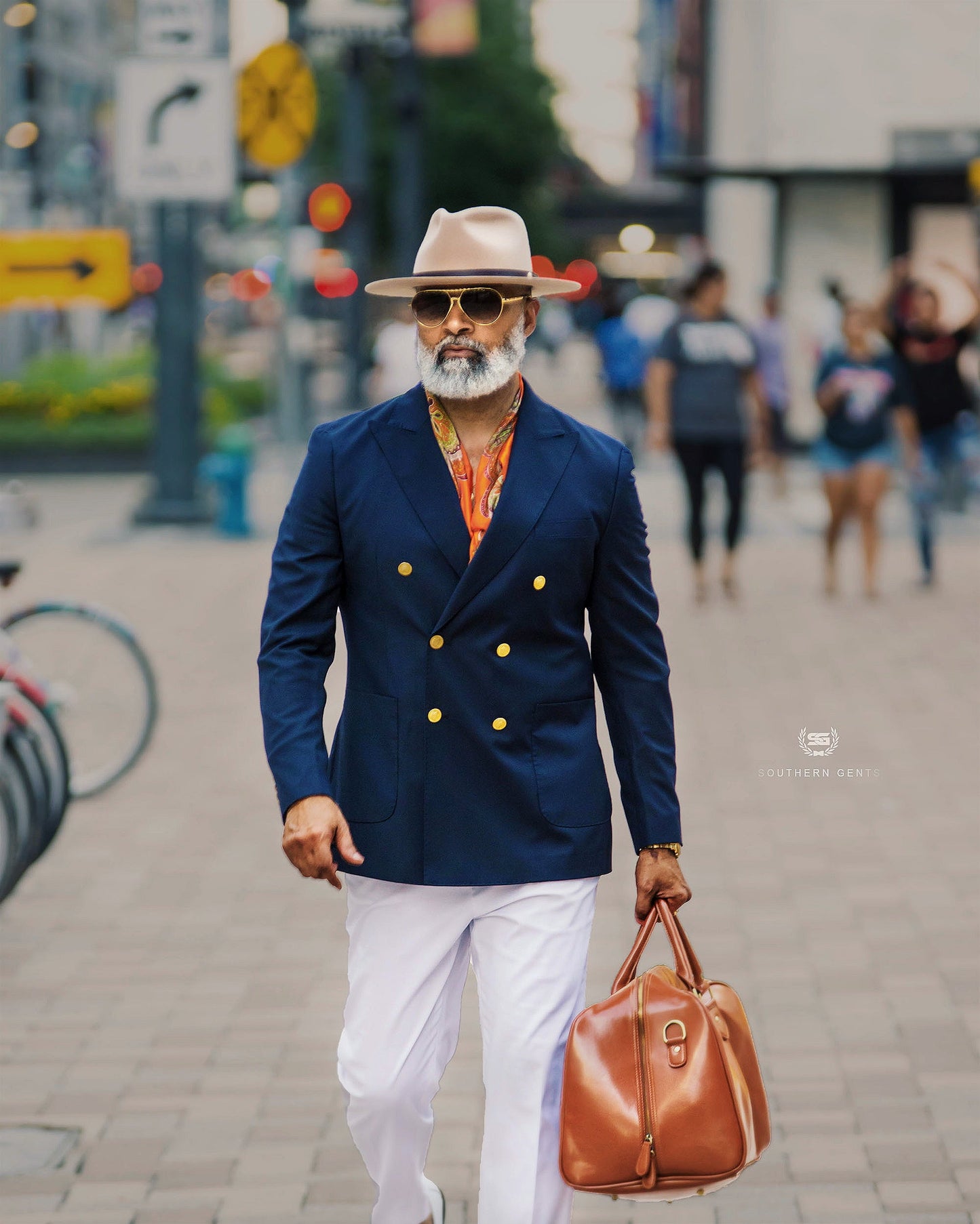 Geoffery Fedora Hat – Camel