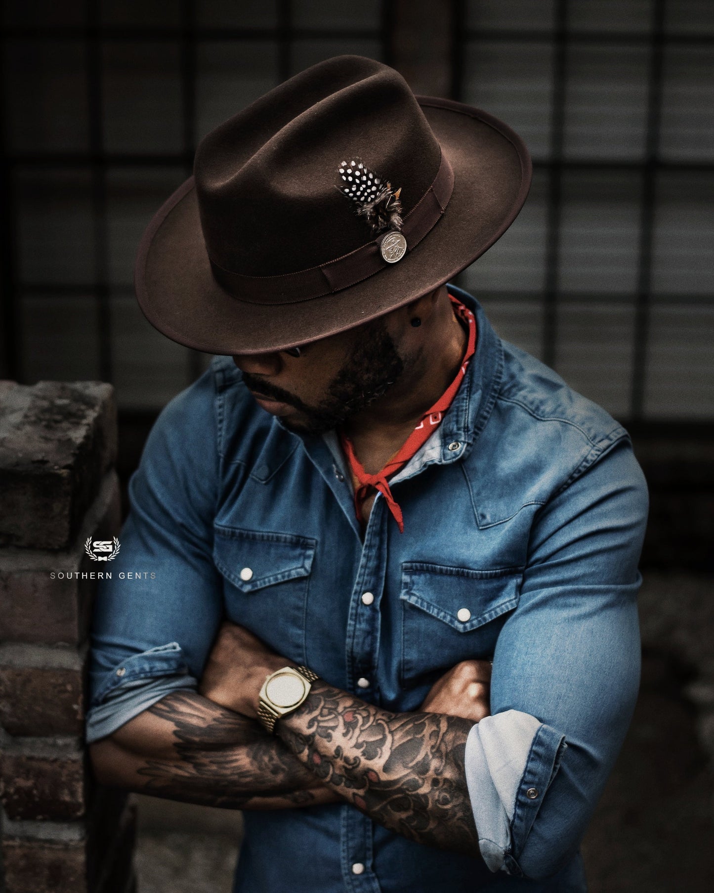 Miller Ranch Fedora Hat - Chocolate