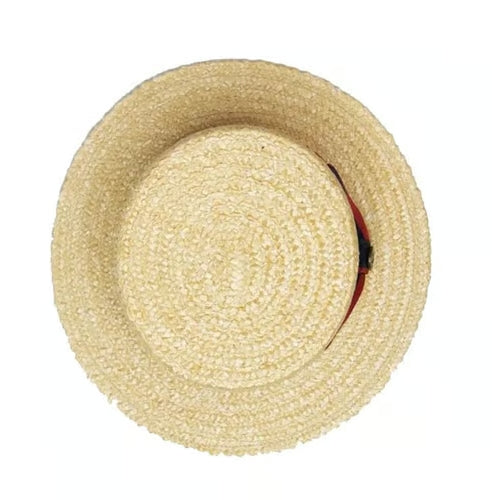 Boater Straw Boater Hat