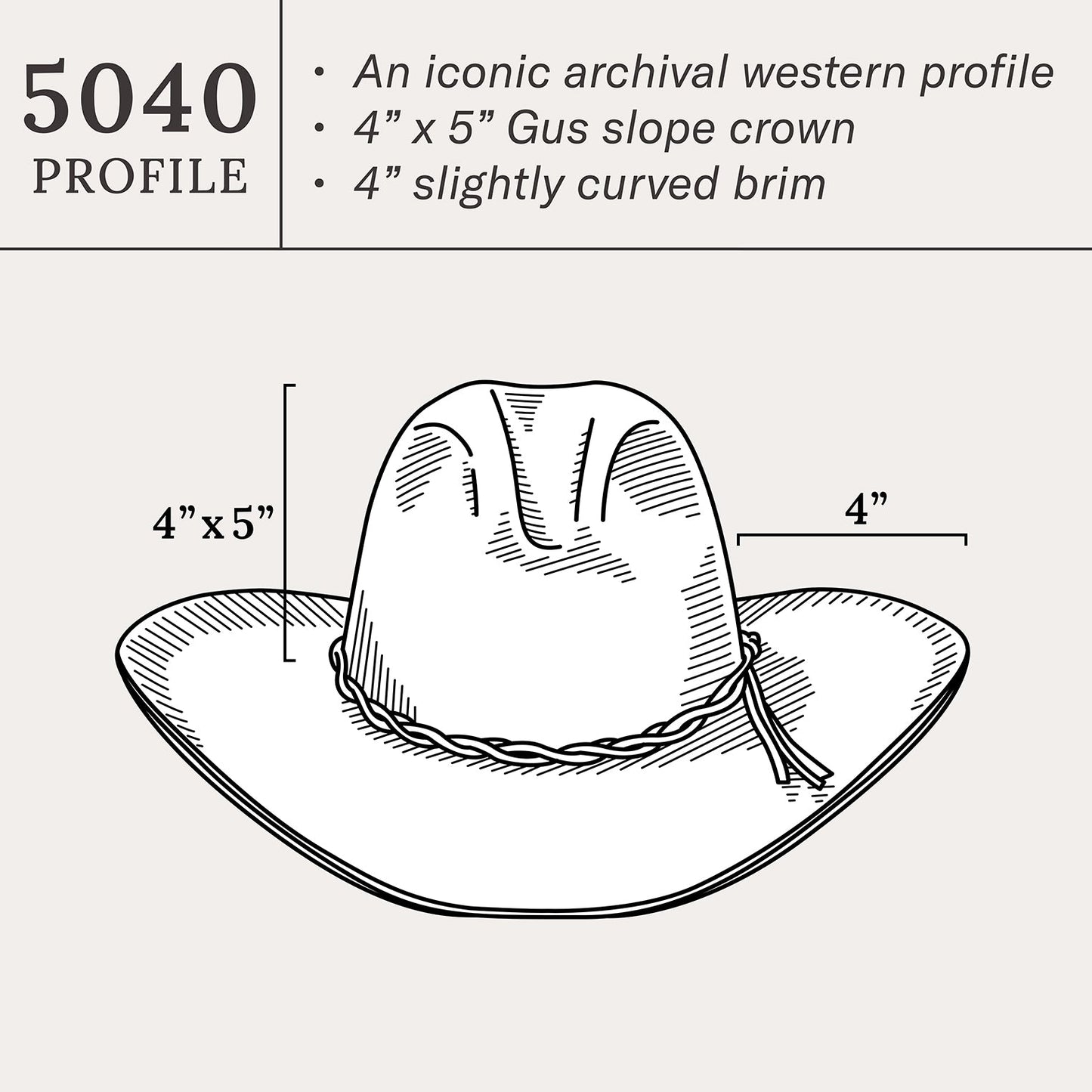 Gus 6X Cowboy Hat