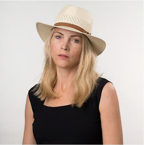 Riobam Air Panama Hat-Toquilla Straw-Nature