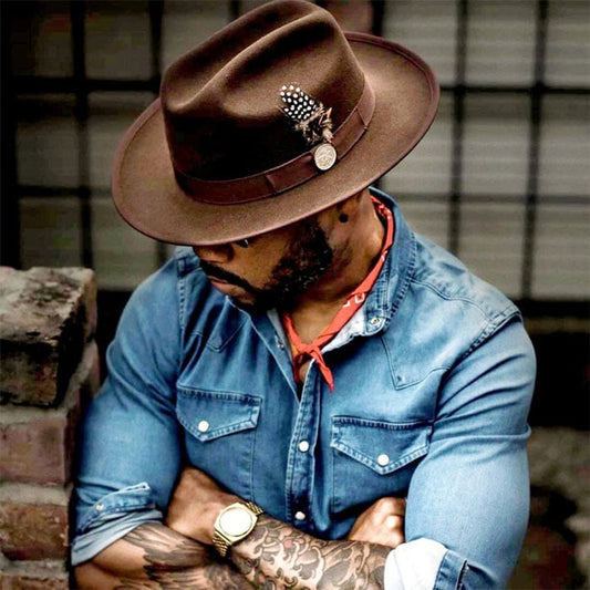 Miller Ranch Cowboy Hat-Brown