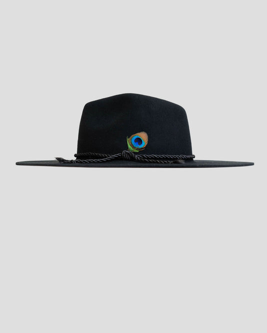 Alexander Fedora Hat - Black