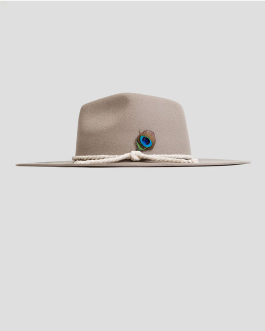 Alexander Fedora Hat - Taupe