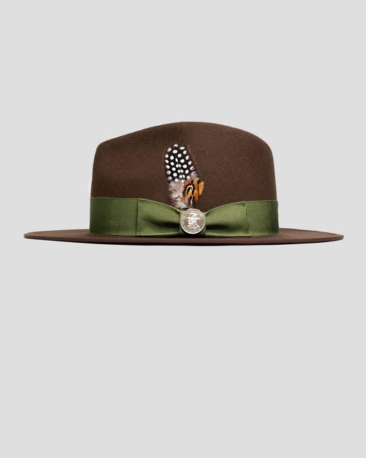 James Fedora Hat – Brown