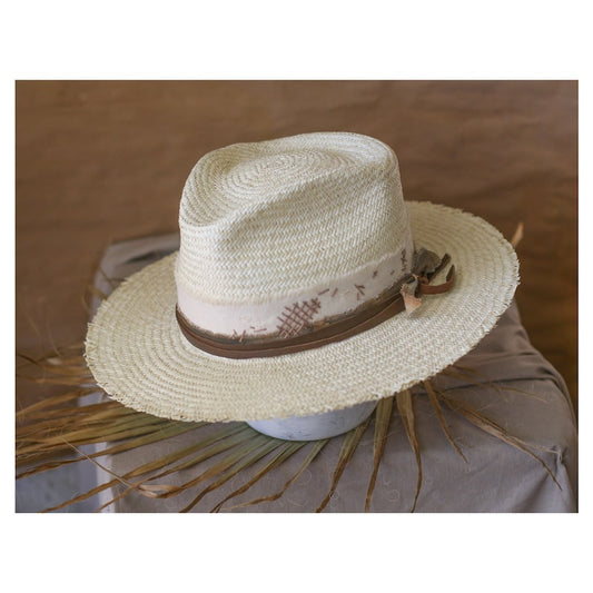 Premium Raffia Straw Hat Bespoke Summer Fedora