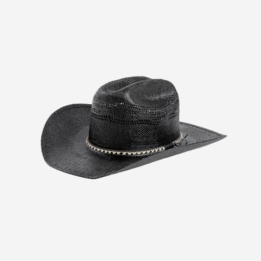 Roll-over Brim Stylish Straw Hat