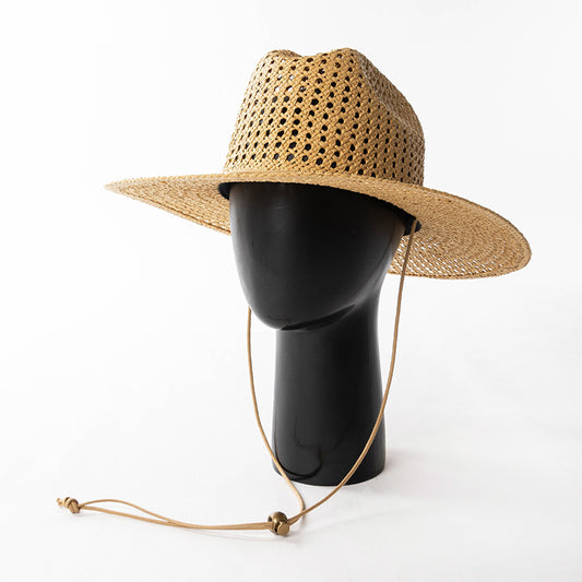 Hand-woven hollow outdoor fashion straw hat