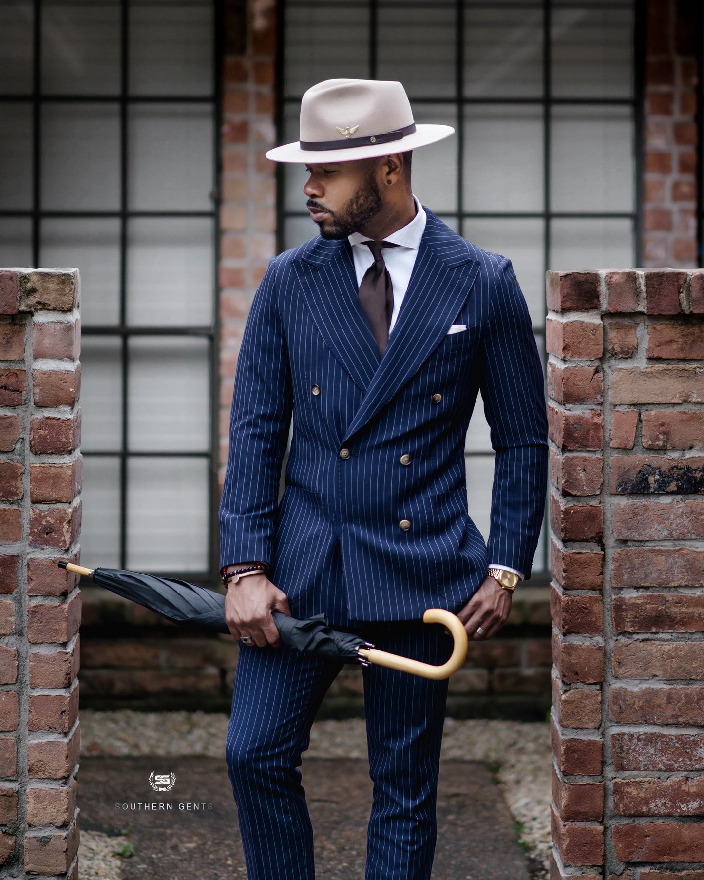 Geoffery Fedora Hat – Camel
