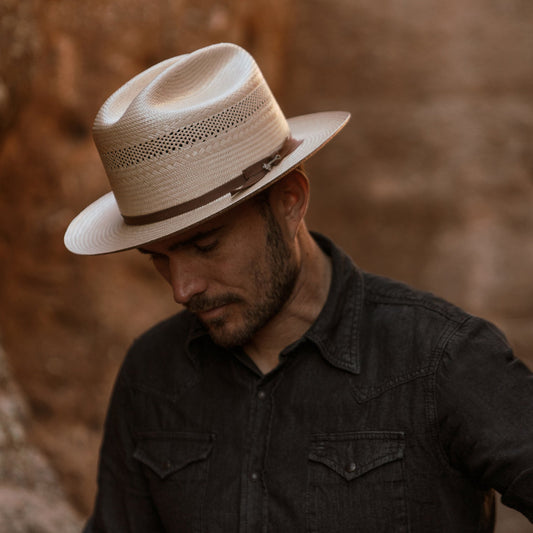 Open Road 10X Straw Cowboy Hat